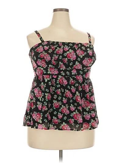 Pre-owned Torrid Sleeveless Blouse In Black