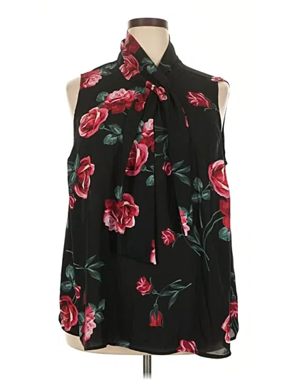 Pre-owned Torrid Sleeveless Blouse In Black