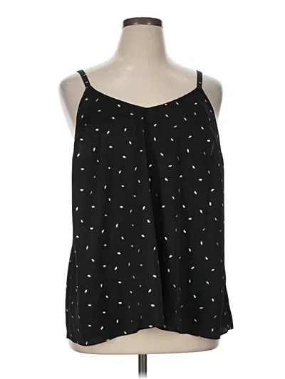 Pre-owned Torrid Sleeveless Blouse In Black