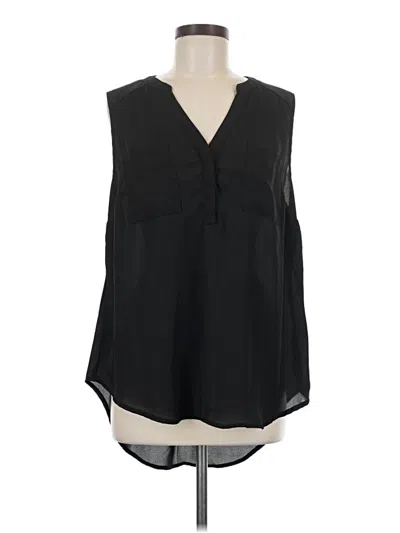 Pre-owned Torrid Sleeveless Blouse In Black
