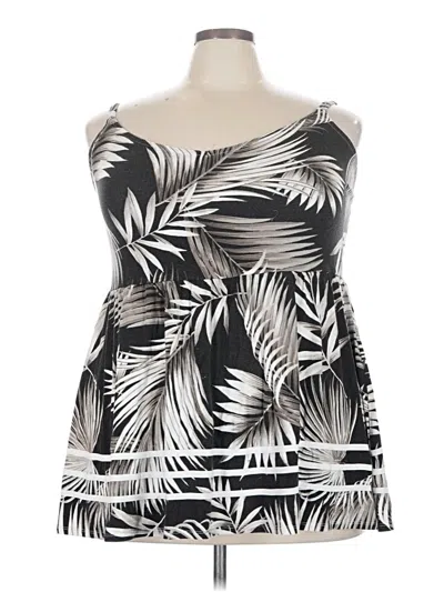 Pre-owned Torrid Sleeveless Blouse In Black