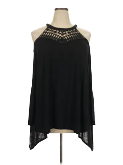 Pre-owned Torrid Sleeveless Blouse In Black
