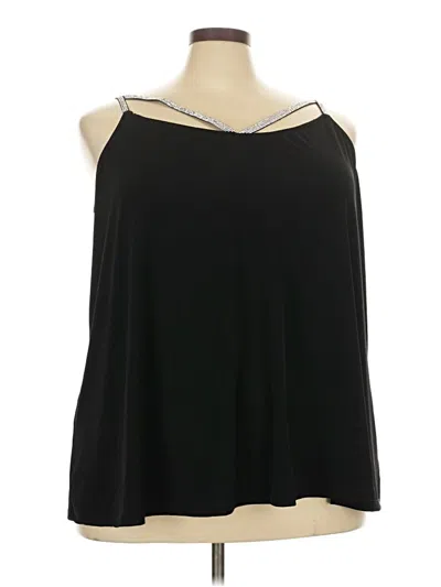 Pre-owned Torrid Sleeveless Blouse In Black
