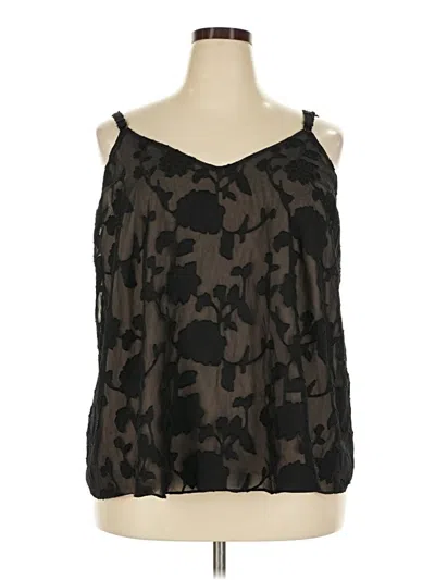 Pre-owned Torrid Sleeveless Blouse In Black