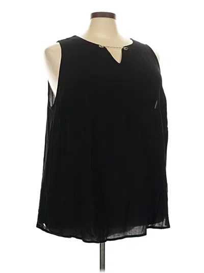 Torrid Sleeveless Blouse In Black