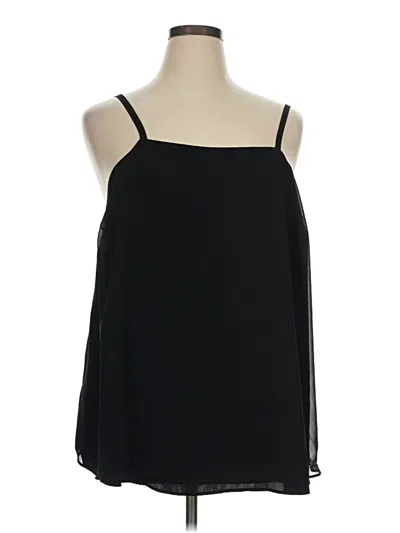 Pre-owned Torrid Sleeveless Blouse In Black