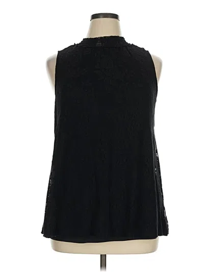 Pre-owned Torrid Sleeveless Blouse In Black