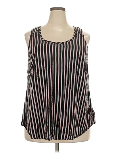 Pre-owned Torrid Sleeveless Blouse In Black