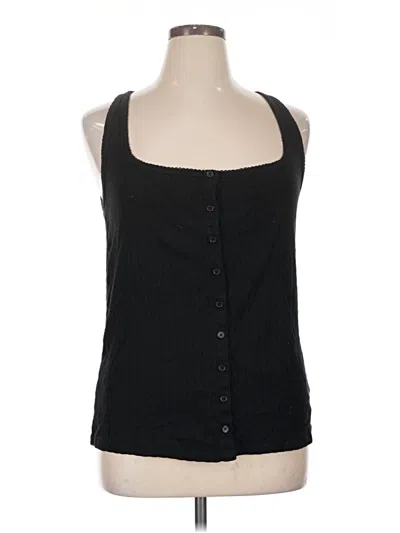 Pre-owned Torrid Sleeveless Blouse In Black