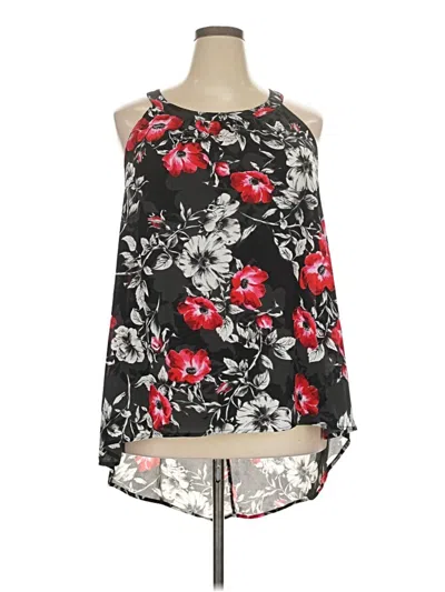 Pre-owned Torrid Sleeveless Blouse In Black