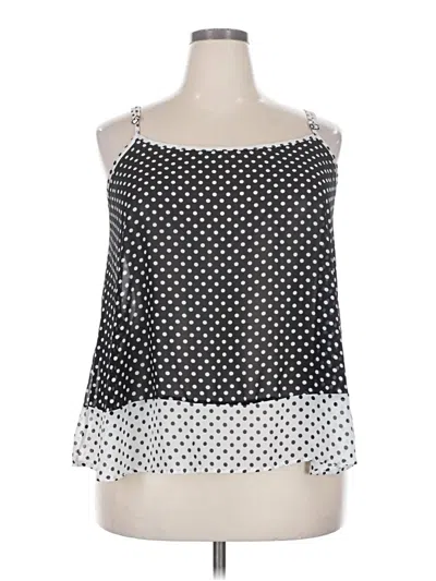 Pre-owned Torrid Sleeveless Blouse In Black