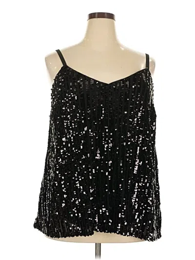 Torrid Sleeveless Blouse In Black