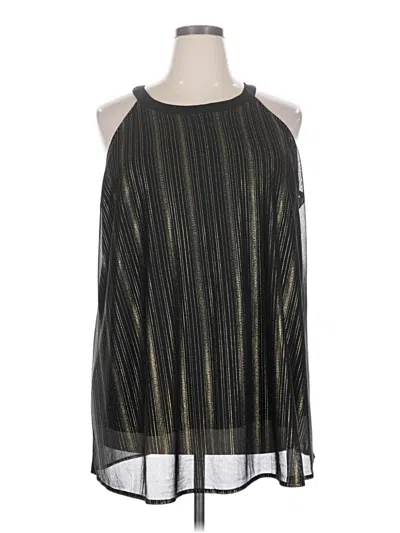 Pre-owned Torrid Sleeveless Blouse In Black