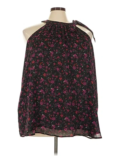 Pre-owned Torrid Sleeveless Blouse In Black