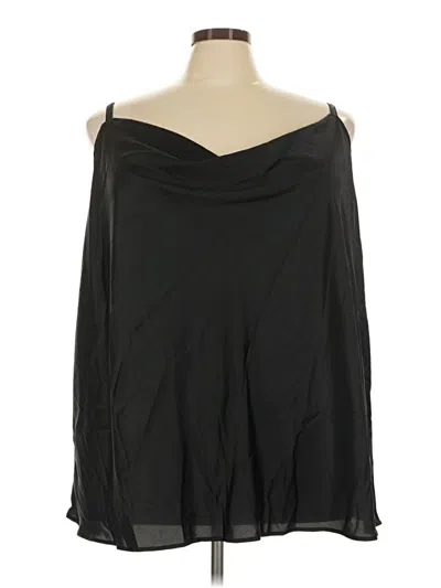 Torrid Sleeveless Blouse In Black
