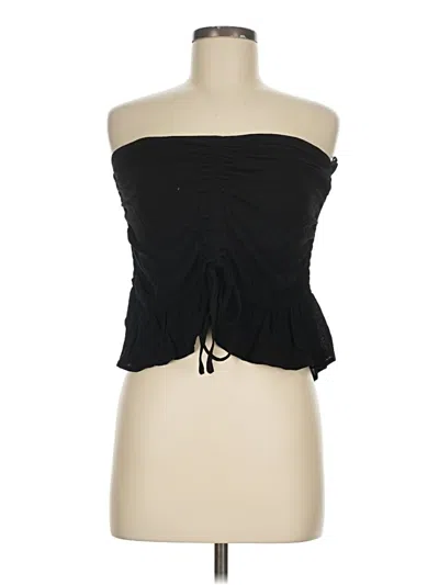 Pre-owned Torrid Sleeveless Blouse In Black