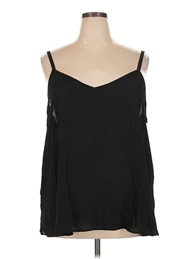 Torrid Sleeveless Blouse In Black