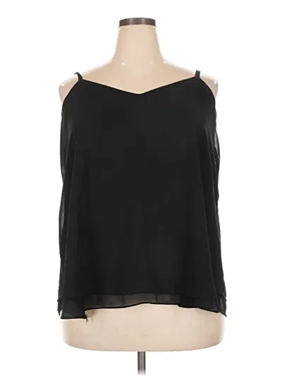 Pre-owned Torrid Sleeveless Blouse In Black