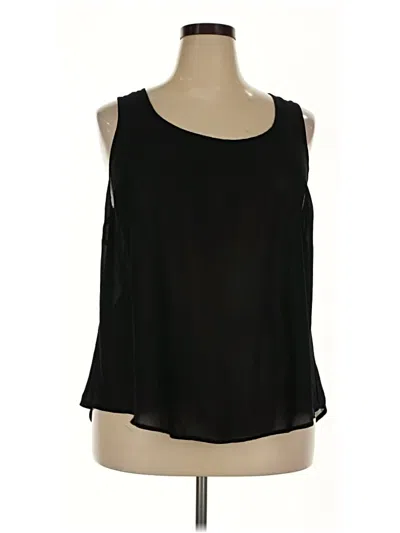 Pre-owned Torrid Sleeveless Blouse In Black