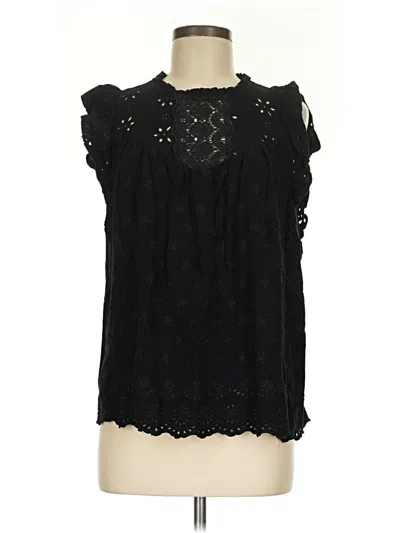Pre-owned Torrid Sleeveless Blouse In Black