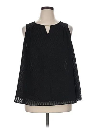 Pre-owned Torrid Sleeveless Blouse In Black