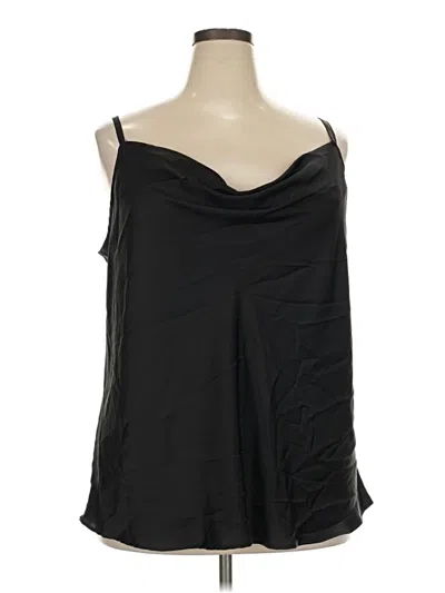 Pre-owned Torrid Sleeveless Blouse In Black