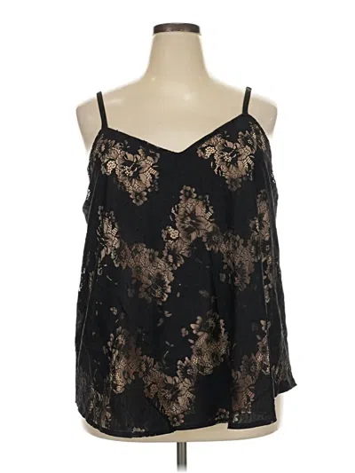 Torrid Sleeveless Blouse In Black
