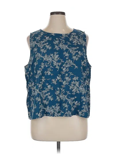 Pre-owned Torrid Sleeveless Blouse In Blue