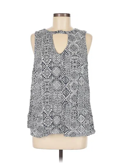 Pre-owned Torrid Sleeveless Blouse In Blue