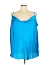 Torrid Sleeveless Blouse In Blue