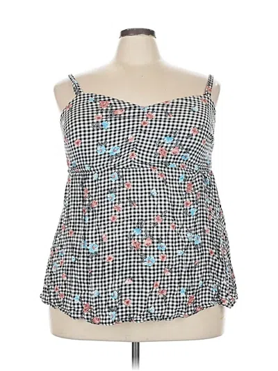Pre-owned Torrid Sleeveless Blouse In Blue