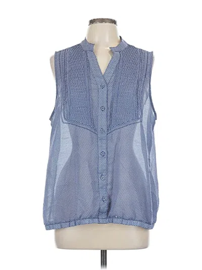 Pre-owned Torrid Sleeveless Blouse In Blue