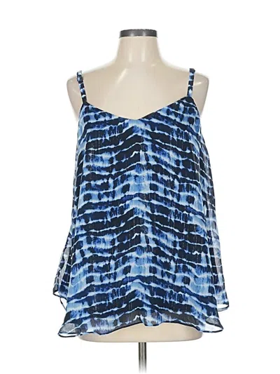 Pre-owned Torrid Sleeveless Blouse In Blue