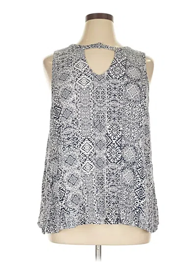Pre-owned Torrid Sleeveless Blouse In Blue