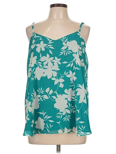 Pre-owned Torrid Sleeveless Blouse In Blue