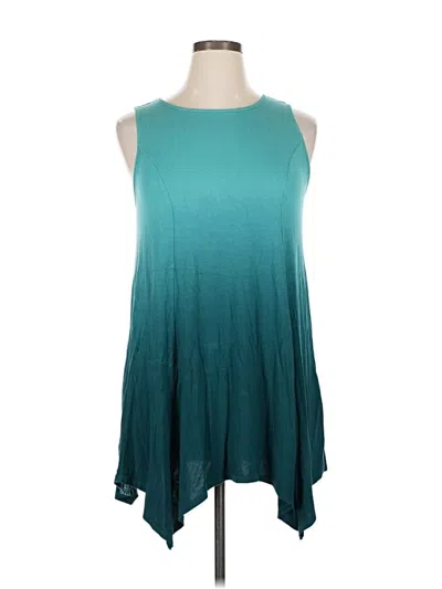 Pre-owned Torrid Sleeveless Blouse In Blue