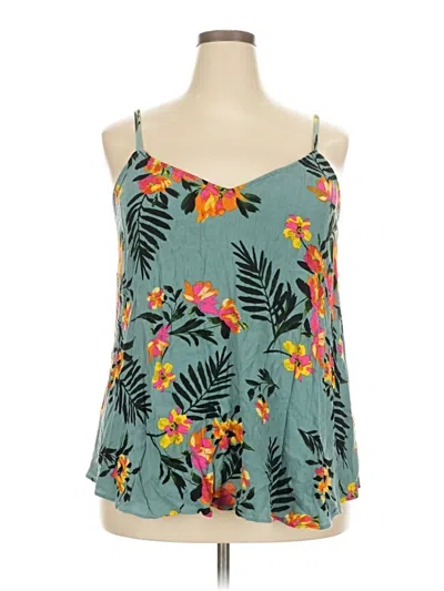 Pre-owned Torrid Sleeveless Blouse In Blue