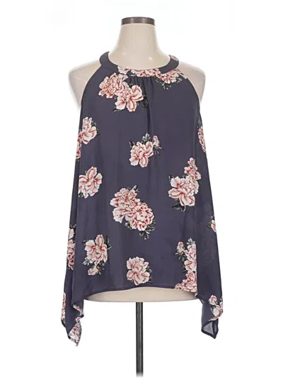 Pre-owned Torrid Sleeveless Blouse In Blue
