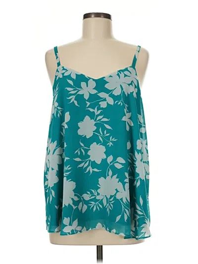 Pre-owned Torrid Sleeveless Blouse In Blue