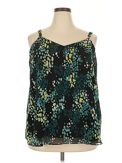 Pre-owned Torrid Sleeveless Blouse In Blue