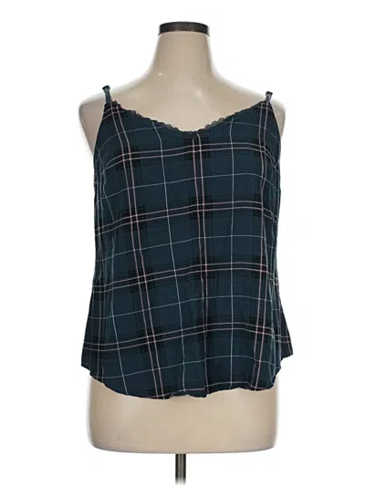 Pre-owned Torrid Sleeveless Blouse In Blue