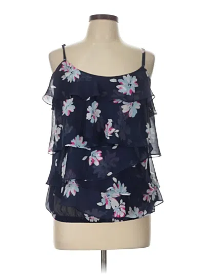 Pre-owned Torrid Sleeveless Blouse In Blue