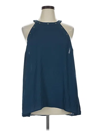 Pre-owned Torrid Sleeveless Blouse In Blue