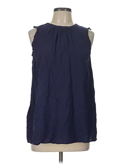 Pre-owned Torrid Sleeveless Blouse In Blue