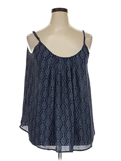 Pre-owned Torrid Sleeveless Blouse In Blue