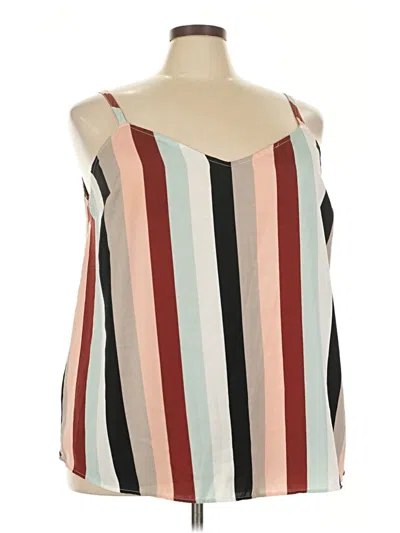 Pre-owned Torrid Sleeveless Blouse In Brown