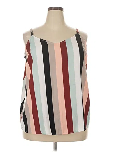 Pre-owned Torrid Sleeveless Blouse In Brown