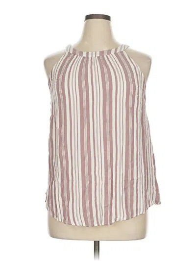 Pre-owned Torrid Sleeveless Blouse In Burgundy