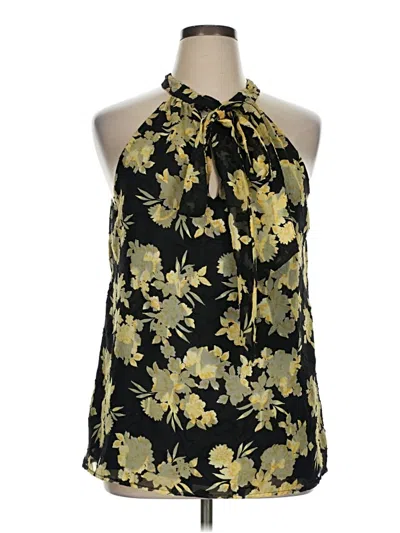 Pre-owned Torrid Sleeveless Blouse In Gold