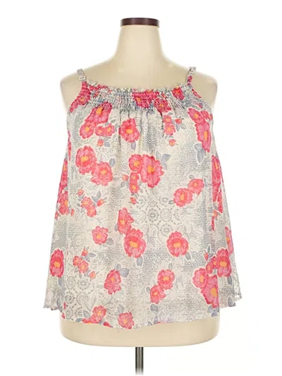 Pre-owned Torrid Sleeveless Blouse In Gray